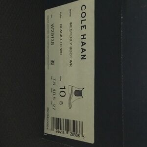 Cole Haan Black Ankle Boots